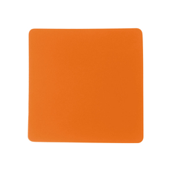 ПАТЧ КВАДРАТ soft-touch (оранжевый ) 5,5 х 5,5 см