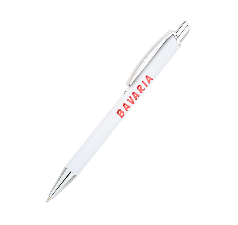 Ручка металлическая Bright, красная