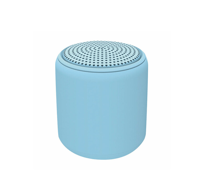 Беспроводная Bluetooth колонка Fosh, голубая-S