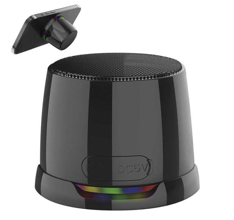 Магнитная беспроводная Bluetooth колонка-подставка Wave 5W, черная