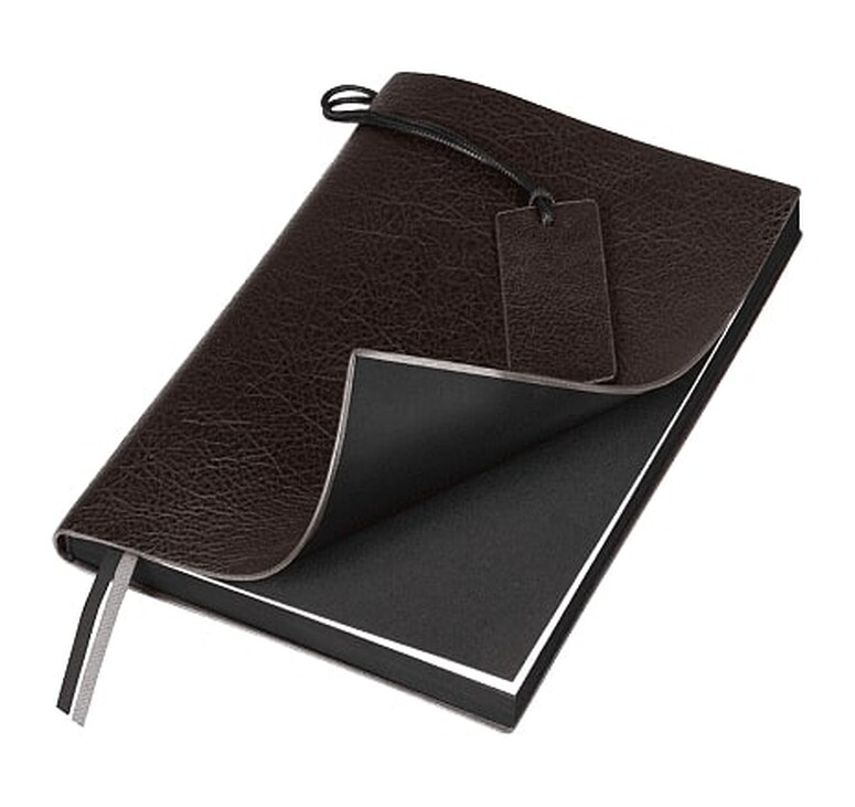 Ежедневник Flexy Foggia Leatherette B5, коричневый, недатированный, в гибкой обложке в подарочной коробке