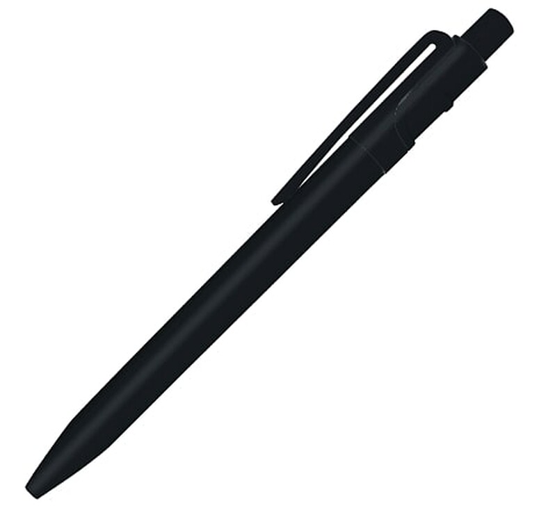 Ручка шариковая пластиковая Ravena Color, черная