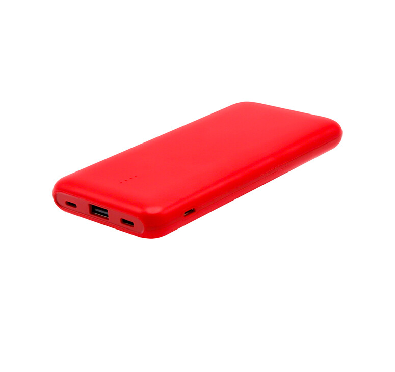 Внешний аккумулятор Saming, 10000mAh, красный