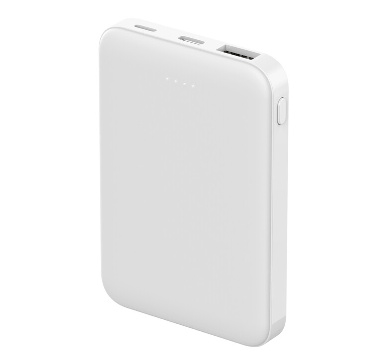 Внешний аккумулятор Fluffy, 5000 Mah, белый