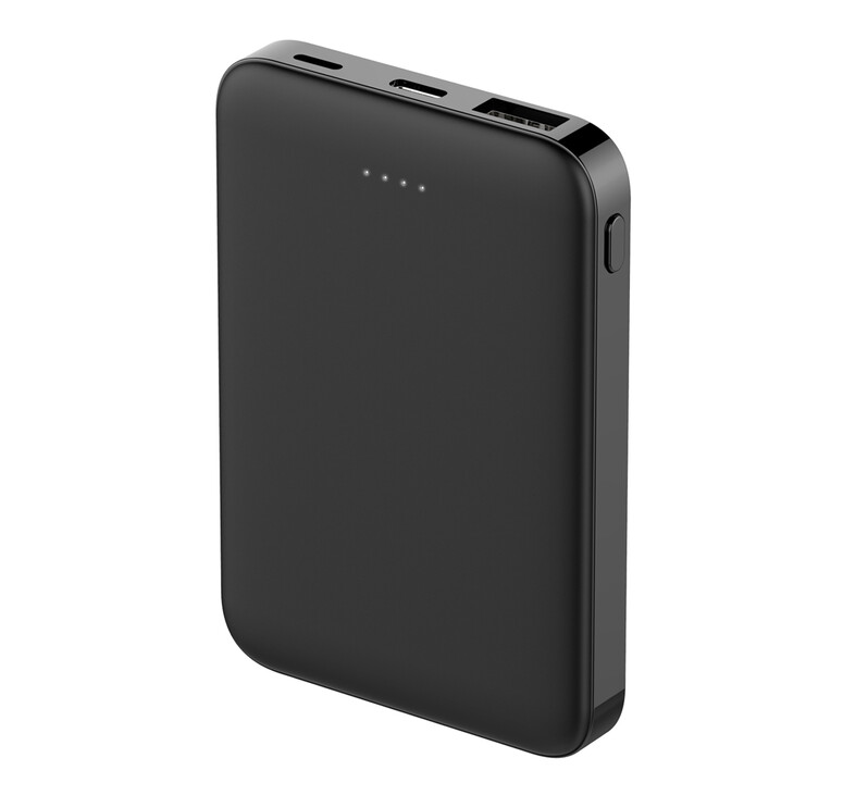 Внешний аккумулятор Fluffy, 5000 Mah, черный