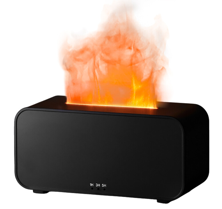 Светодиодный USB увлажнитель-ароматизатор Lumor RGB, черный
