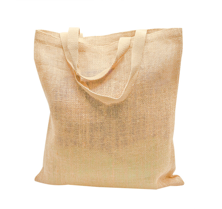 Сумка хозяйственная  Bagsy Jute 270 г/м2, бежевая