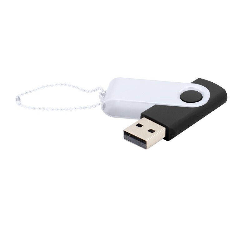 Флешка Designer To Go 2.0 USB 16Gb, черный/белый