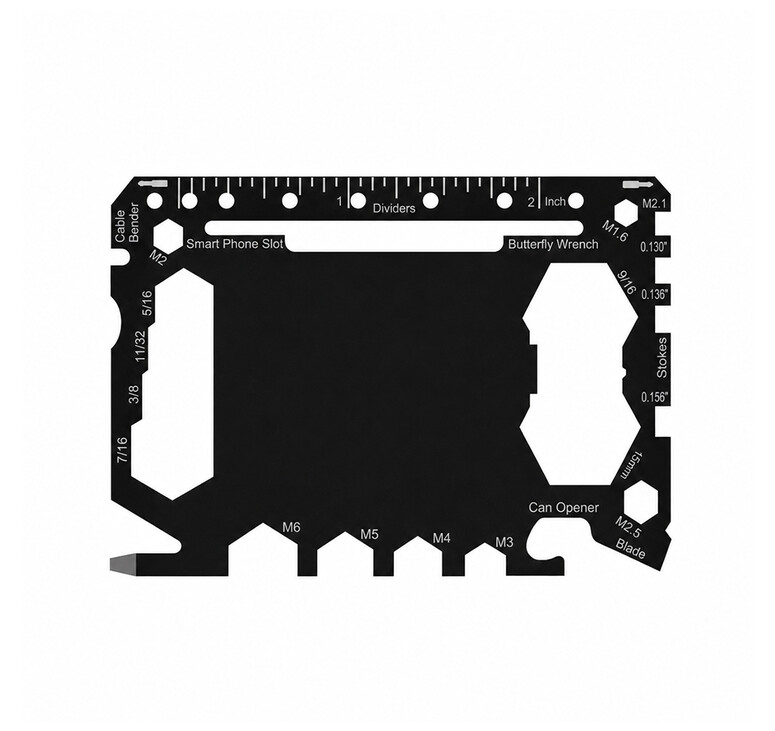Карта-Мультиинструмент 46в1 Vector, черный 