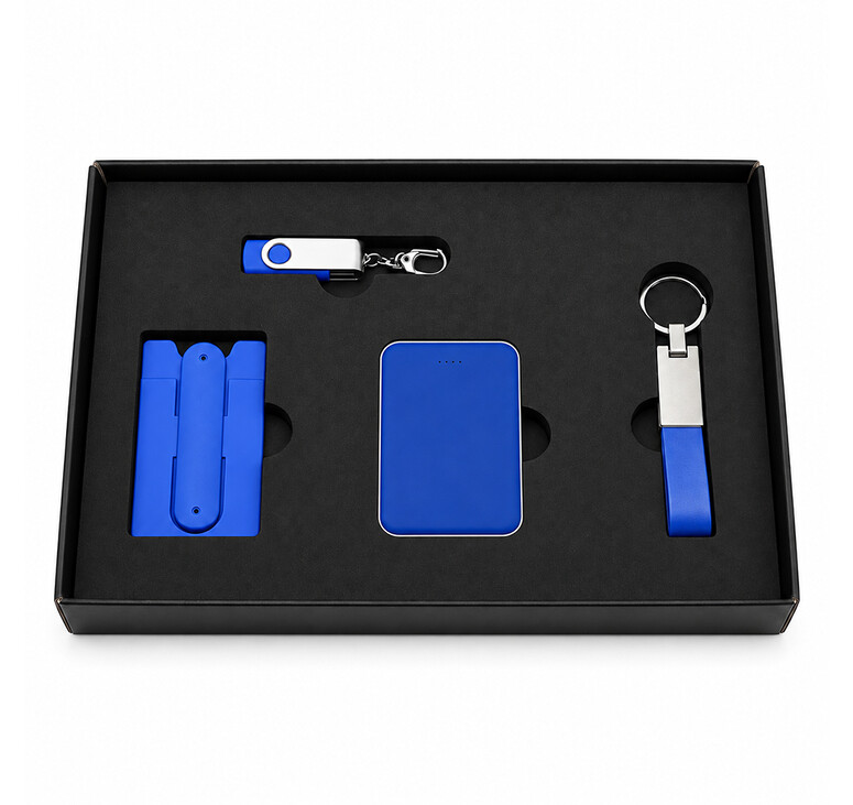 Подарочный набор QUATTRO 1, синий