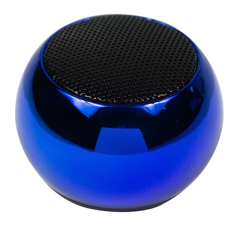 Колонка беспроводная MyTone Mini Sound, темно-синий металлик