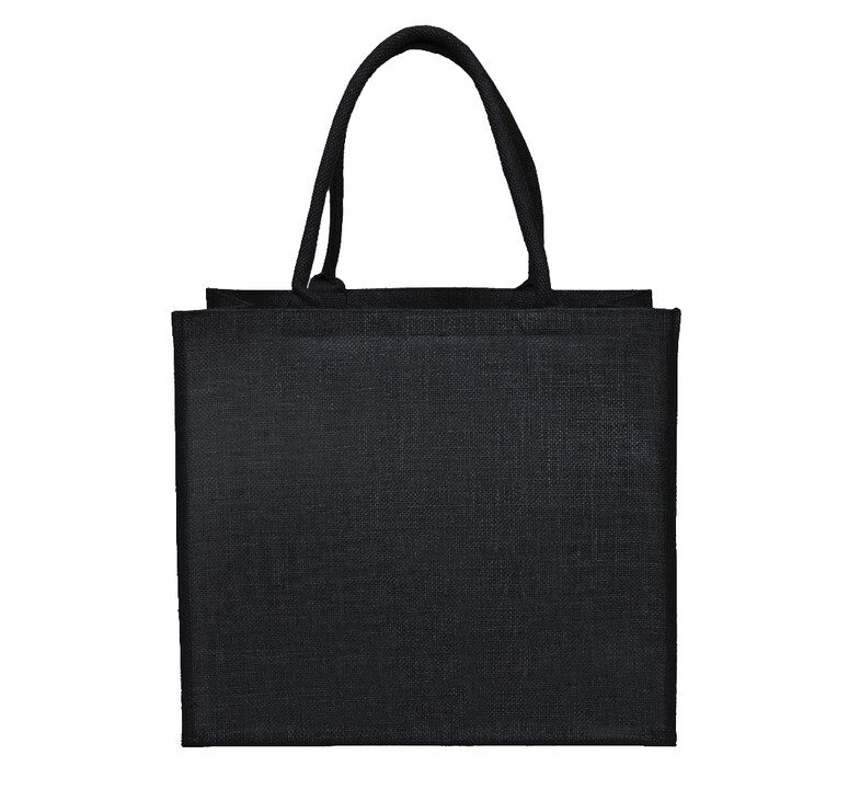 Сумка из джута Caravan Jute, чёрная