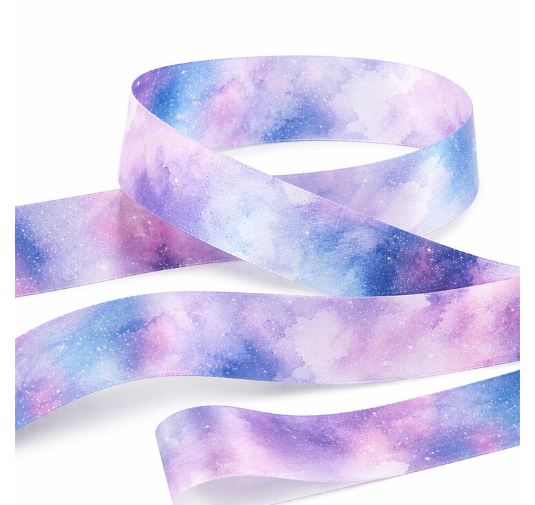 Лента для шляпы RIBBON с полноцветной, одностороней печатью, 25х670мм