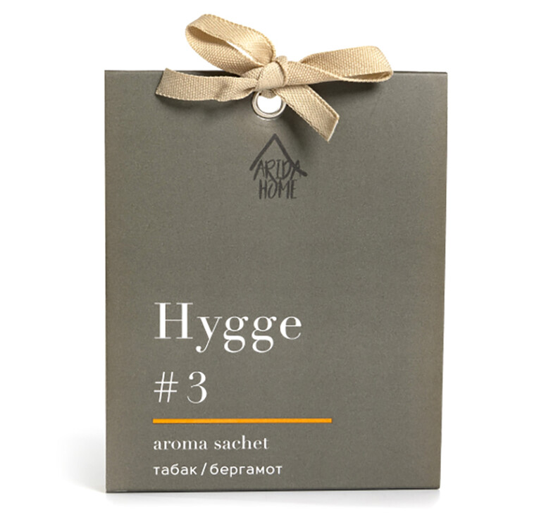 Аромасаше HYGGE #3 Табак/бергамот