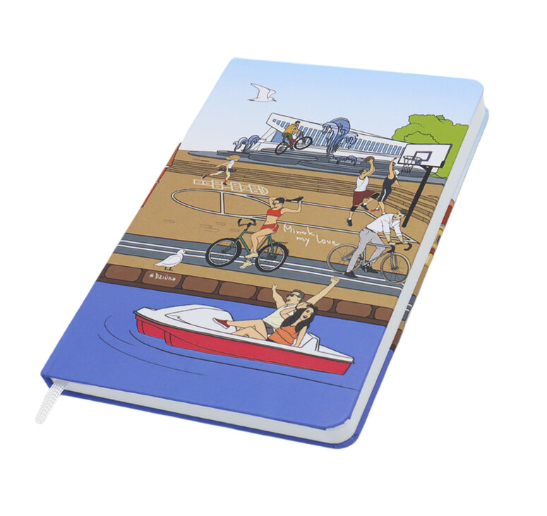 Записная книжка A6 Dziuna Немига в линейку 10,5 x 16 см