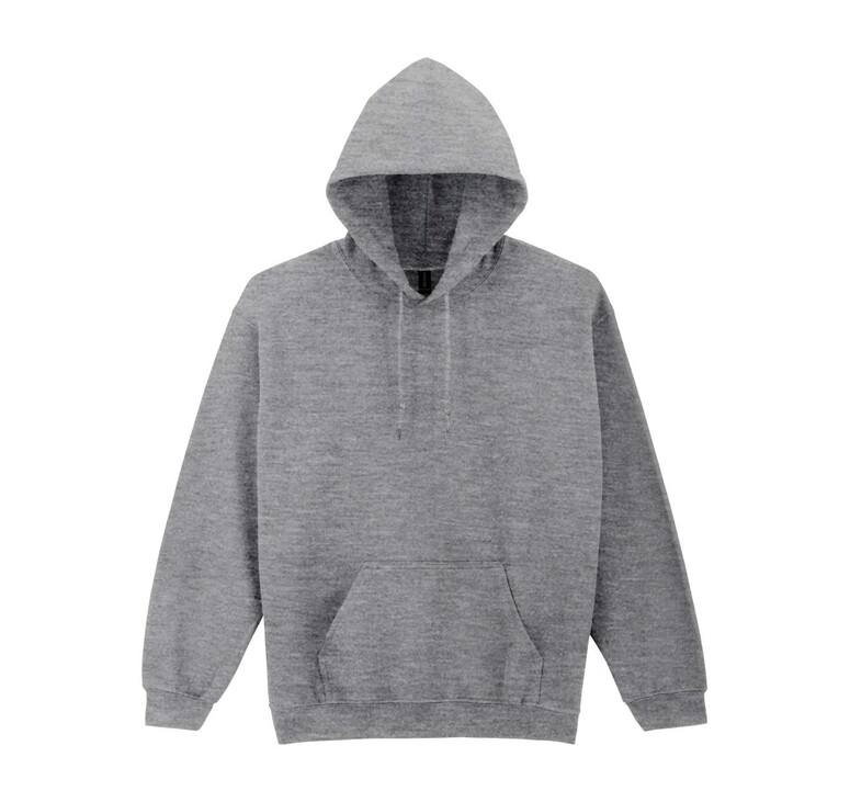 Худи HEAVY BLEND, ГРАФИТОВЫЙ МЕЛАНЖ 3XL