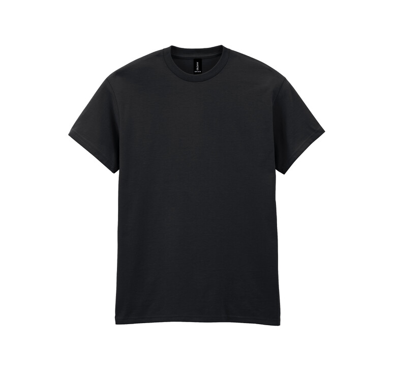 Футболка HEAVY COTTON, ЧЕРНЫЙ 5XL