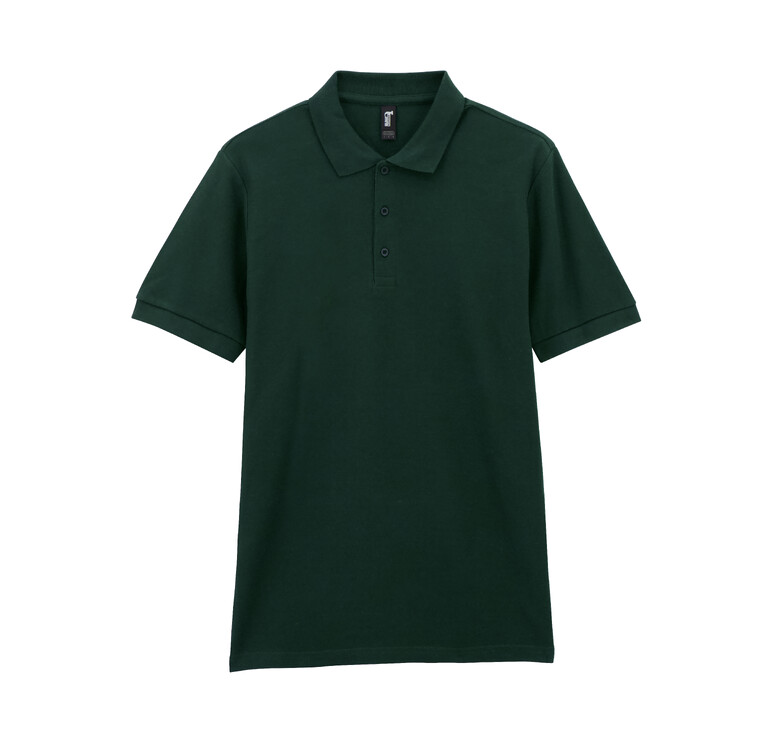 Футболка поло PREMIUM COTTON ADULT DOUBLE PIQUE, ХАКИ 2XL