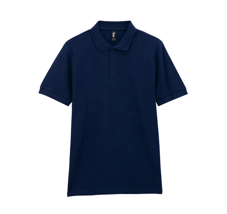 Футболка поло PREMIUM COTTON ADULT DOUBLE PIQUE, МОРСКОЙ СИНИЙ 3XL