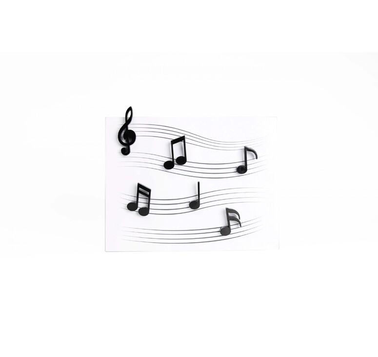 МАГНИТЫ MEMODY MAGNET (6 ШТ. / УПАК.), чёрные