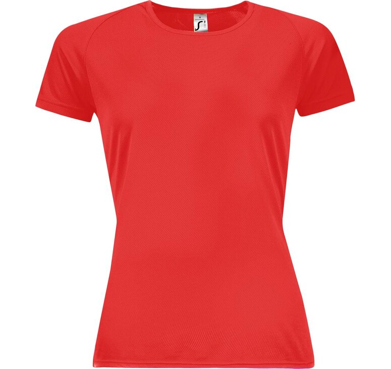 Футболка женская Sporty Women 140 красная, размер L