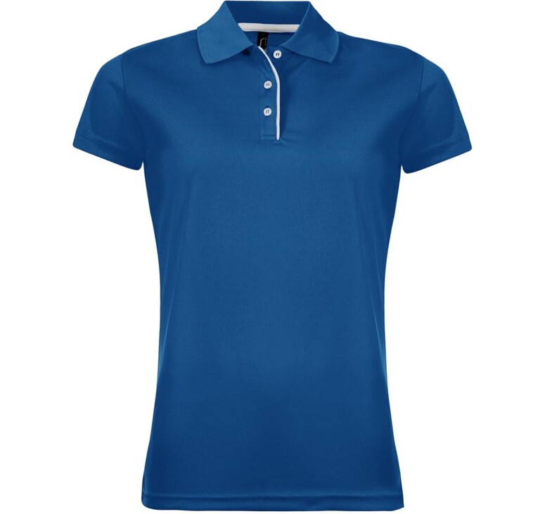 Рубашка поло женская Performer Women 180 ярко-синяя, размер L