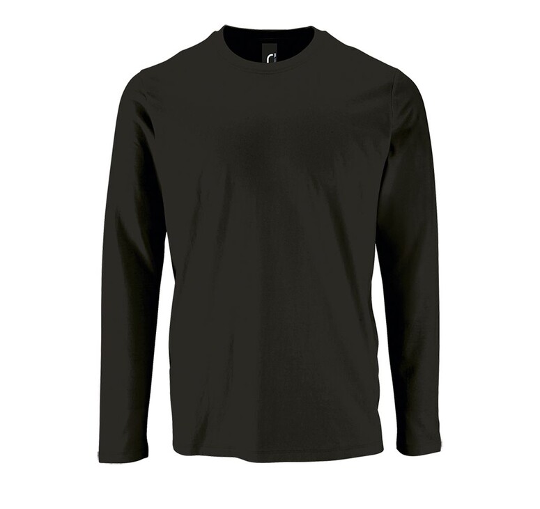 Футболка с длинным рукавом Imperial LSL Men черная, размер 3XL