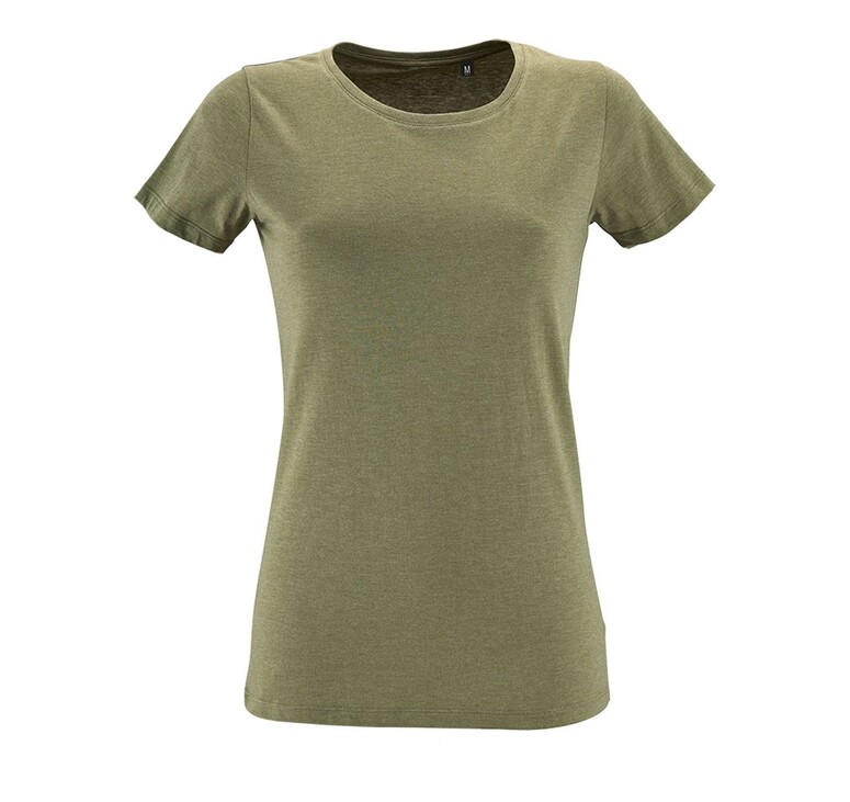 Футболка женская Regent Fit Women меланж хаки, размер S