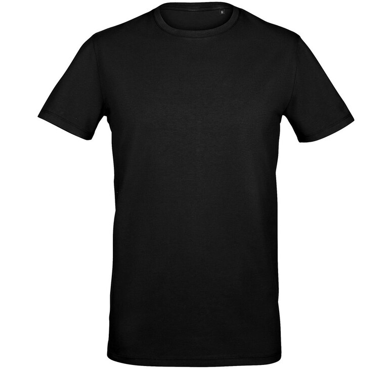 Футболка мужская Millenium Stretch Men, черная, размер 3XL