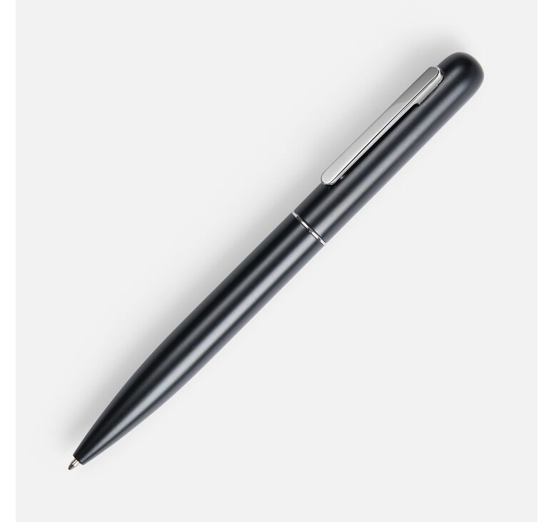 Ручка шариковая Scribo, матовая черная