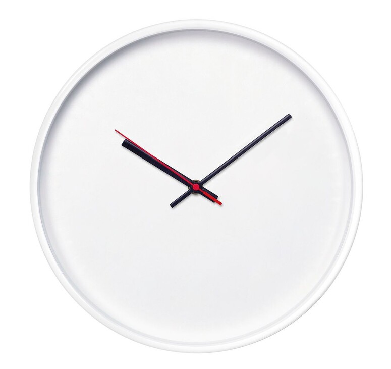 Часы настенные ChronoTop, белые