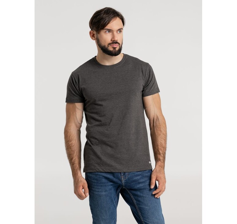 Футболка Firm Wear черный меланж, размер S