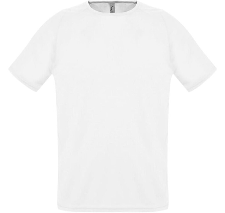 Футболка унисекс Sporty 140 белая, размер 3XL