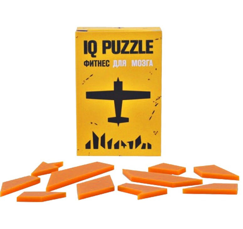 Головоломка IQ Puzzle, самолет
