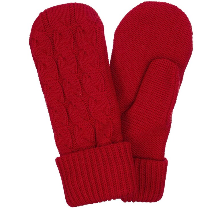Варежки Heat Trick, красные, размер S/M