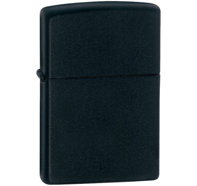 Зажигалка Zippo Classic Matte, матовая черная