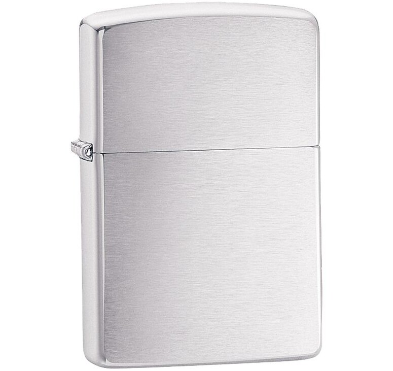 Зажигалка Zippo Classic Brushed, серебристая