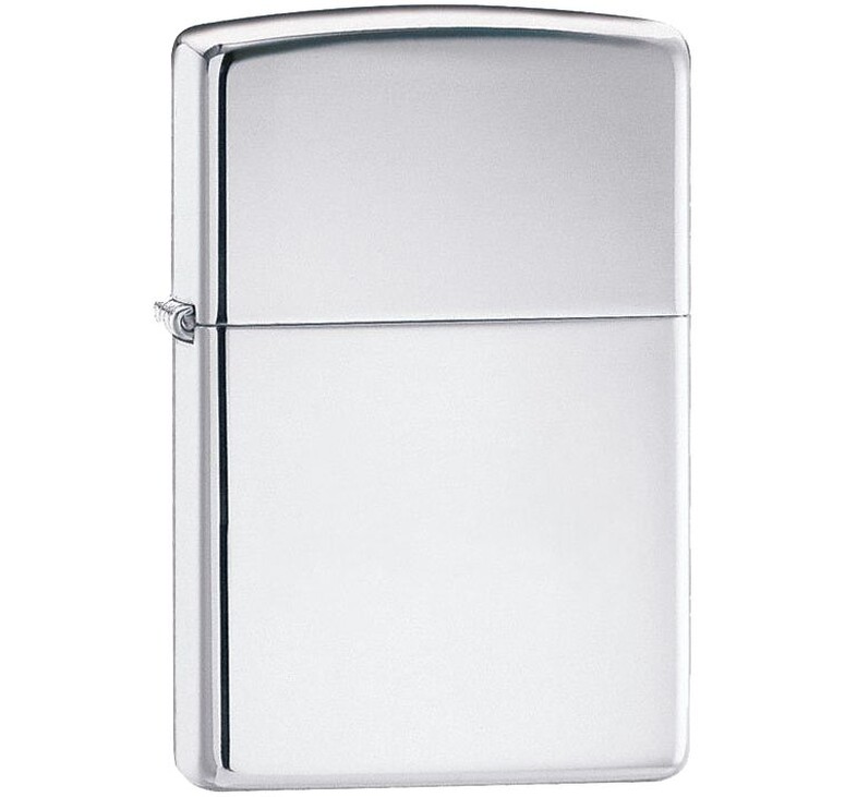 Зажигалка Zippo Classic High Polish, серебристая