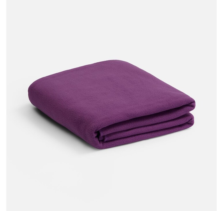 Флисовый плед Warm&Peace XL, фиолетовый