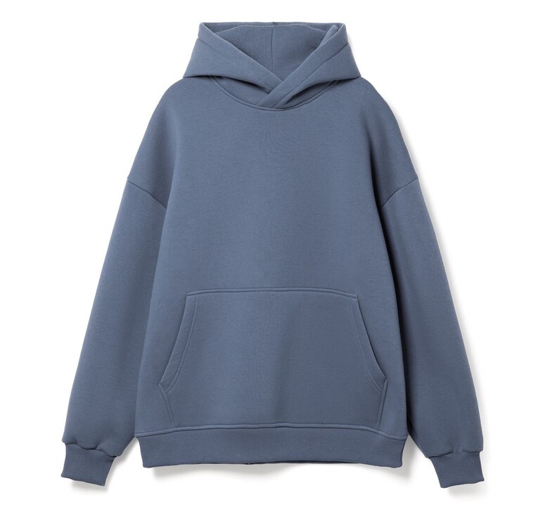 Худи Kulonga Oversize, темно-серое, размер XS/S