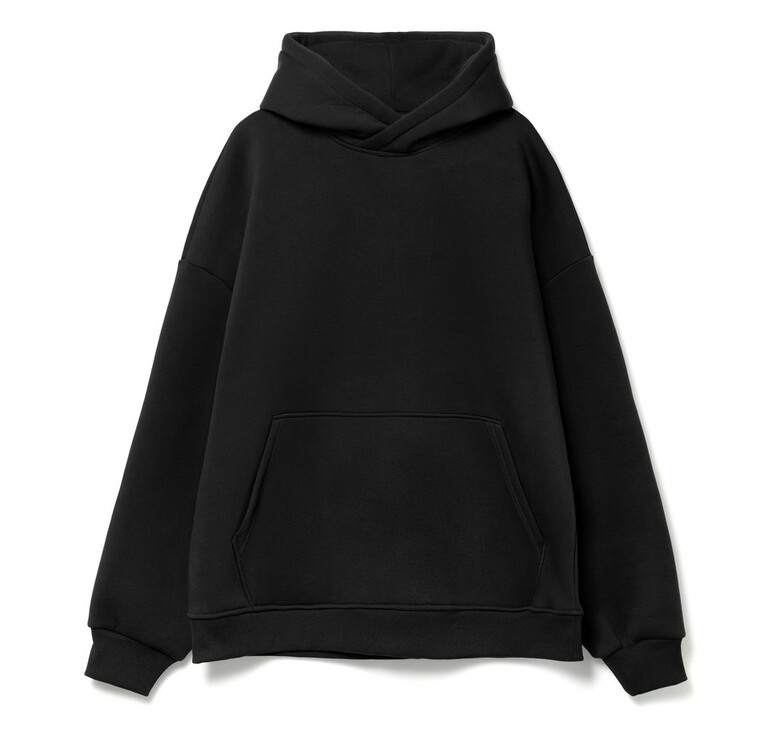 Худи Kulonga Oversize, черное, размер XS/S
