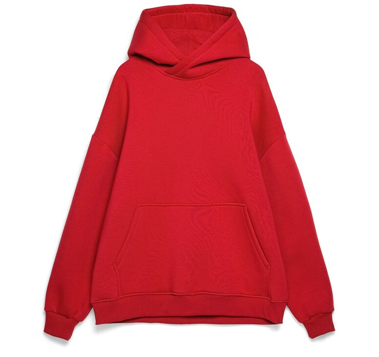 Худи Kulonga Oversize, красное, размер 3XL/4XL