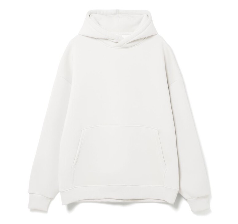 Худи Kulonga Oversize, молочно-белое, размер XS/S