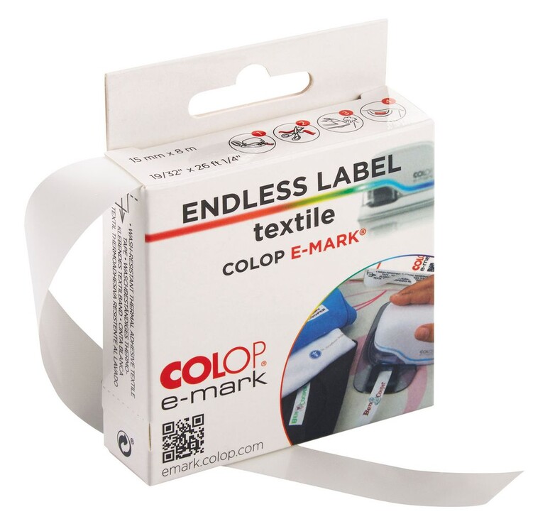 Термоклеевая лента Colop E-mark для текстиля