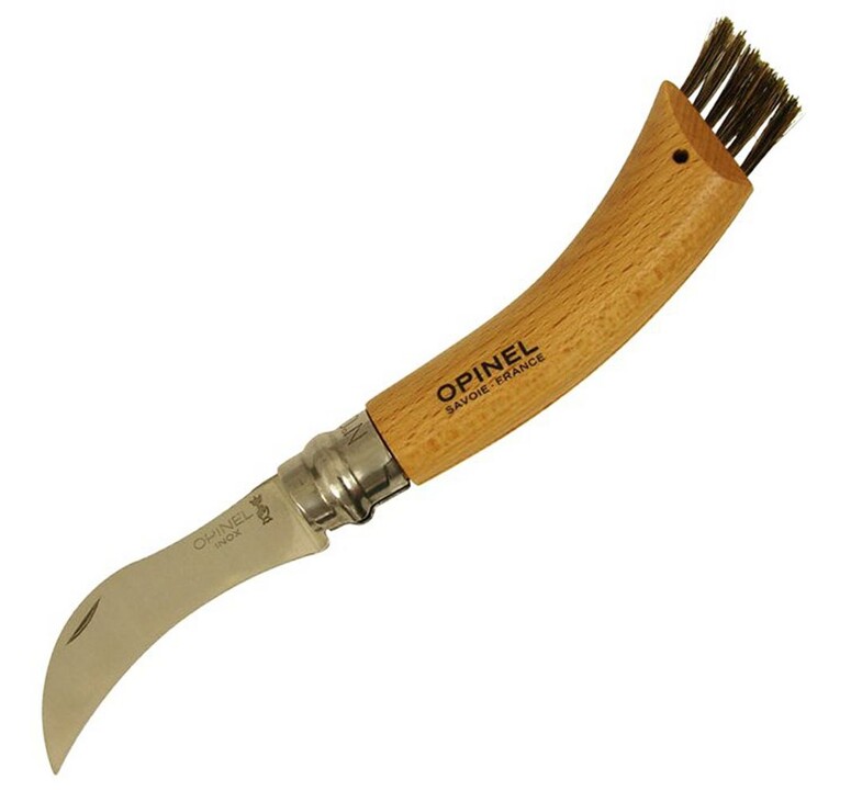 Нож грибника Opinel No 8, бук