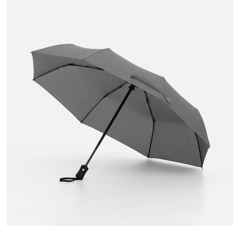 Зонт складной Monsoon, серый