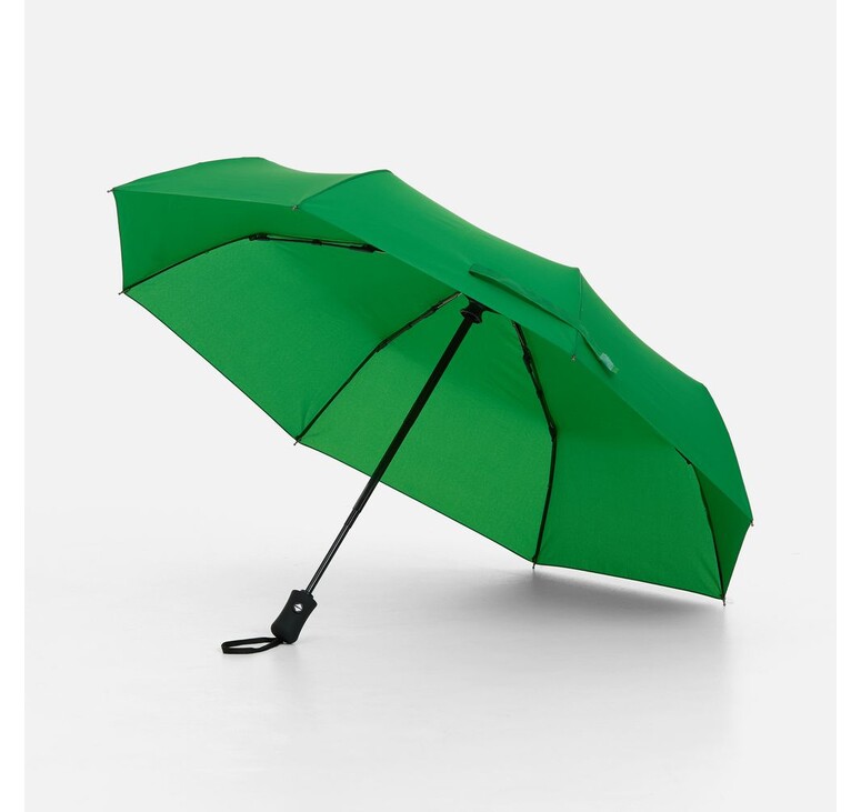 Зонт складной Monsoon, зеленый