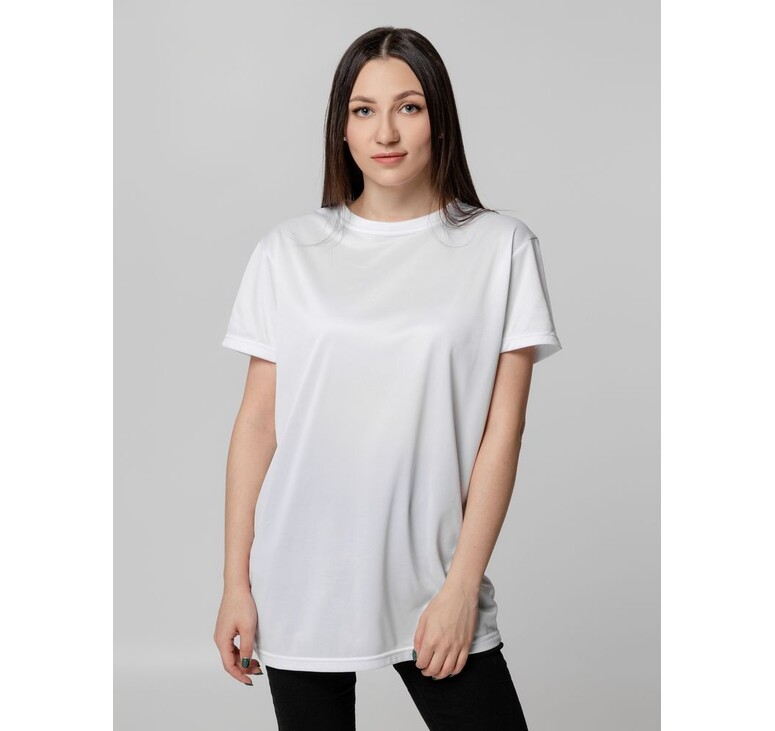 Футболка унисекс для сублимации Paint Tee, белая, размер 56