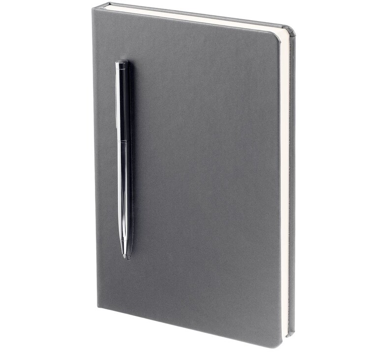 Ежедневник Magnet Shall, недатированный, серый