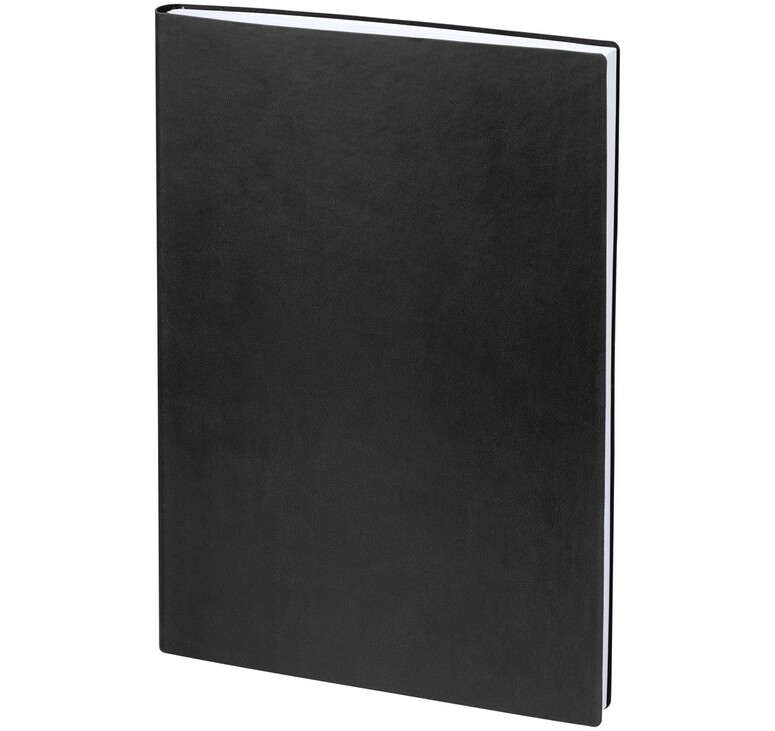 Ежедневник Latte Maxi, недатированный, черный
